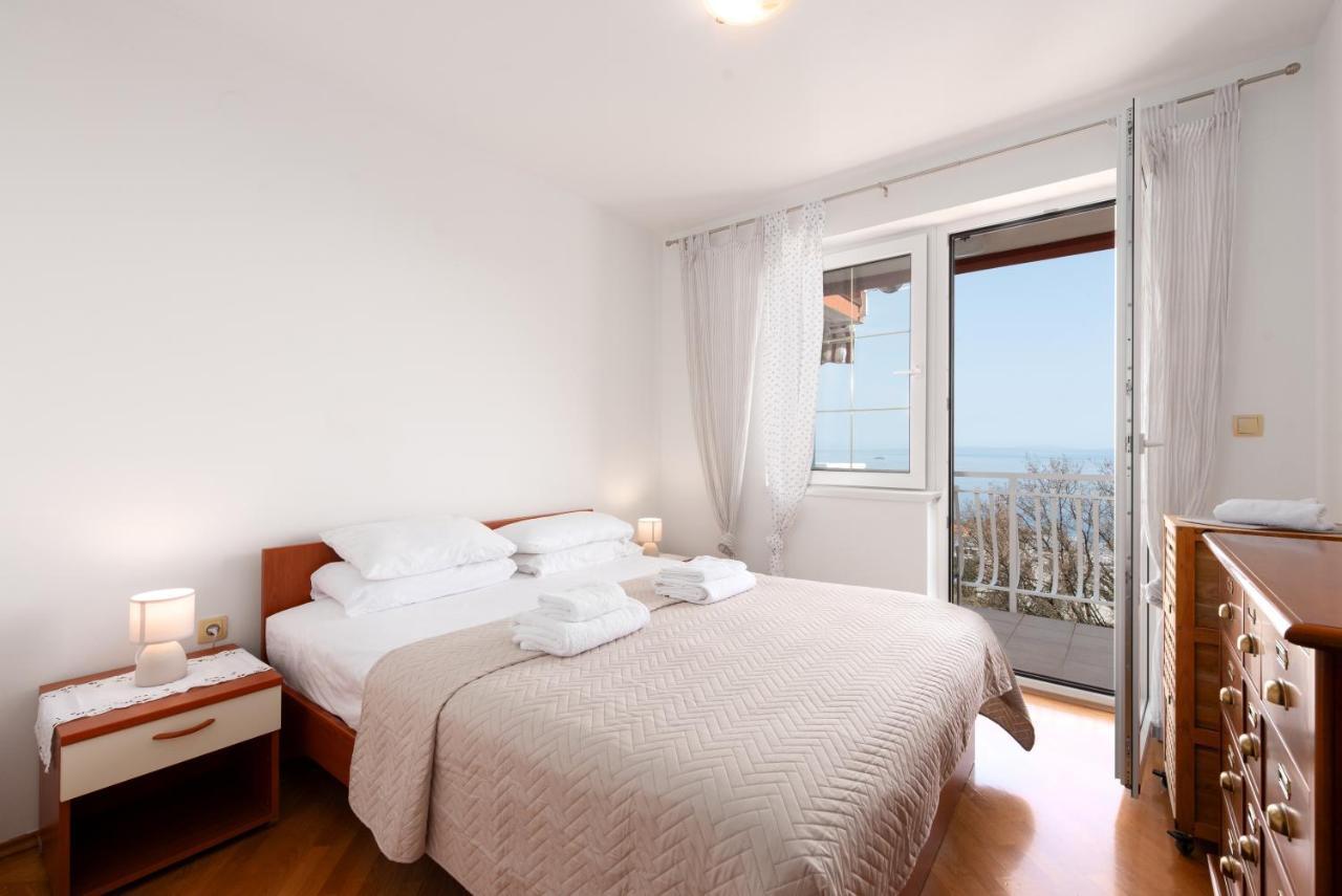 Cozy Apartment Bosnjak Near Opatija, With Sea View Terrace, Air Condition, Free Private Parking Icici Exterior photo